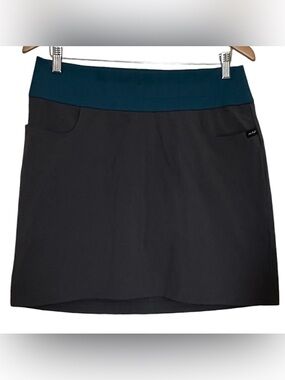 NRS Women's Lolo Skort Size 8 Gunmetal Gray Outdoor Hiking Paddle Board Skirt
